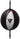 "RDX R3 Floor to Ceiling Double End Speed Bag in white and black"