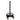 "Swiss Bumper Storage Tower with wheels 300kg Capacity in black"
