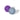 "Physical Company Prickle Stimulating Balls in purple and grey"