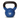 "Physical Company Vinyl Cast Iron Kettlebell 12kg in blue"