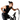 "Man exercising with Stairmaster HIIT Bike"
