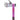 "RDX SP Boxing Inner Gloves with Pink Strap length"