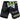 "RDX J1 KIDS MMA TRAINING grappling GLOVES in GREEN"