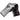 "RDX A3 BBBofC Approved Fight Boxing Gloves in black and silver"