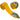 "RDX- HW Professional Boxing Hand Wraps in yellow"