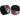 "RDX- NB Gel Hand Wraps in black rolled up"