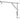 "RDX Iron Foldable Wall Bracket 2FT for punching bag in White"