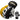 "RDX T6 MMA Sparring / Grappling Gloves in Yellow"