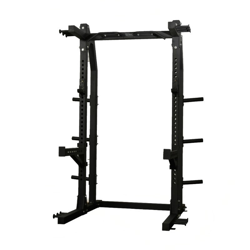 Swiss Black Series Half Rack with Storage – Balance