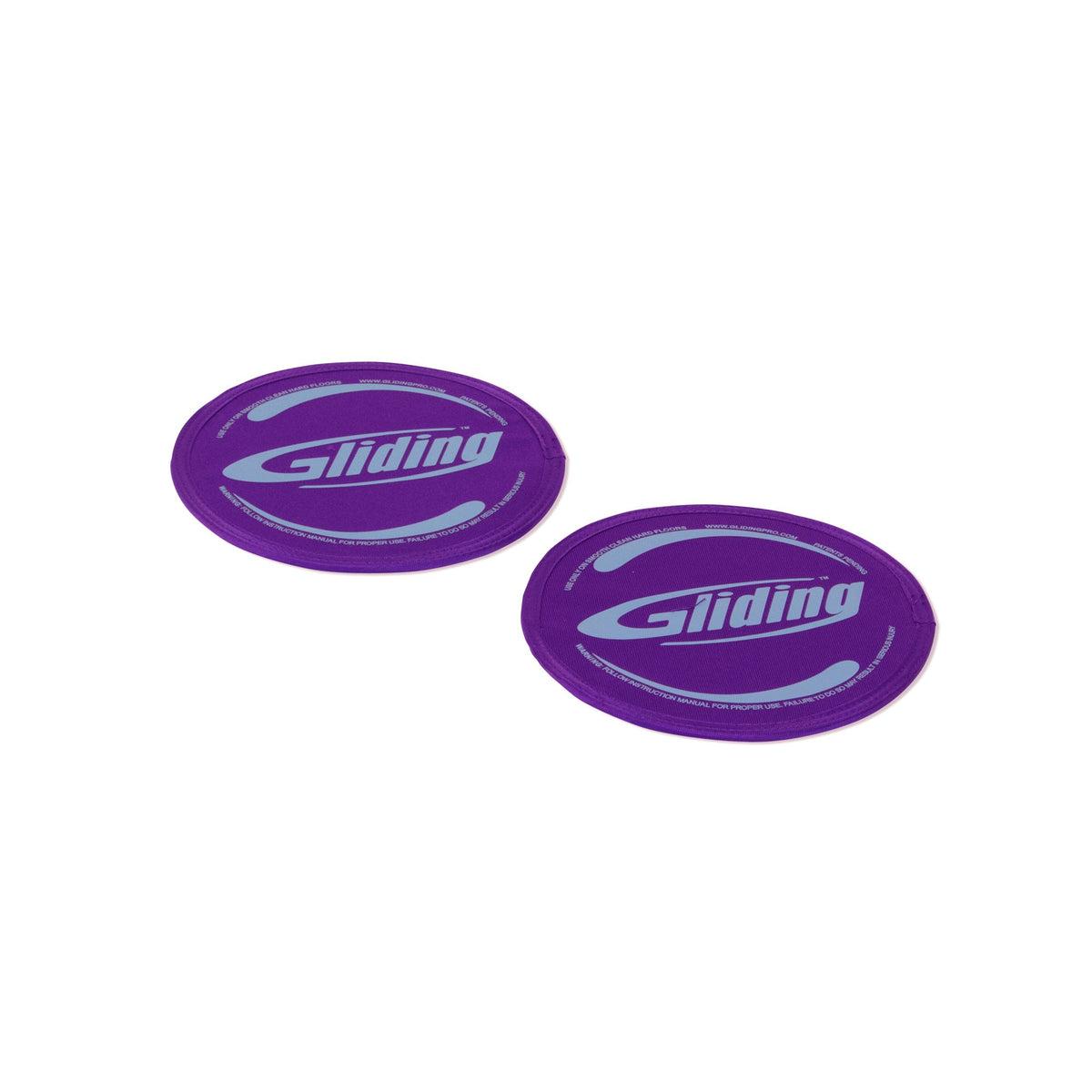 Gliding Discs vinyl wooden floor