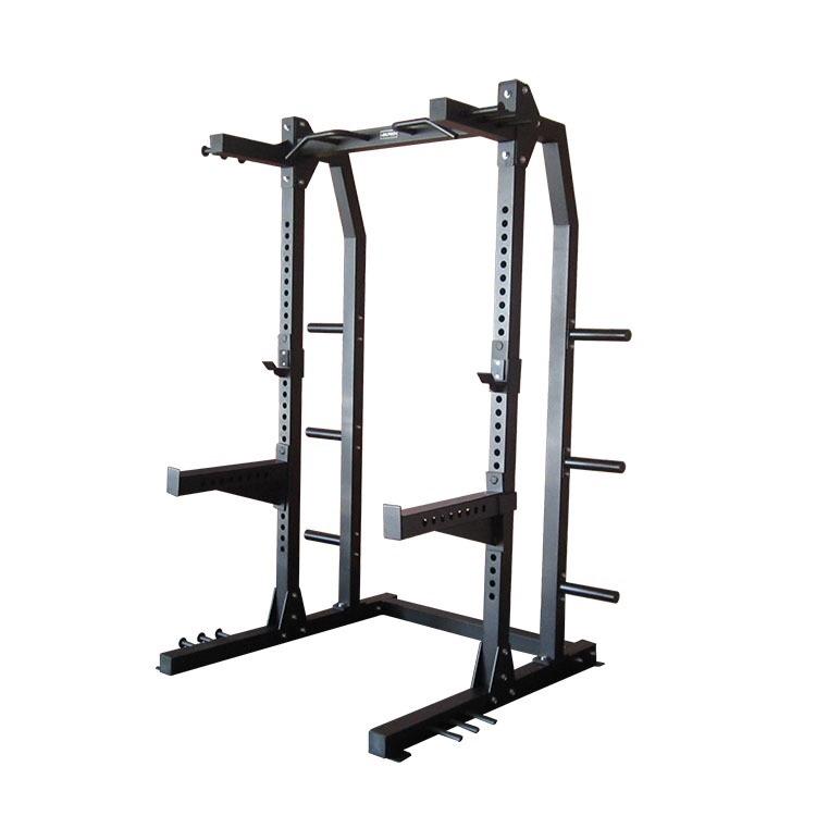 Swiss Black Series Half Rack with Storage – Balance
