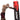 "Man exercising with RDX F9 3-in-1 Red/Black Punch Bag"