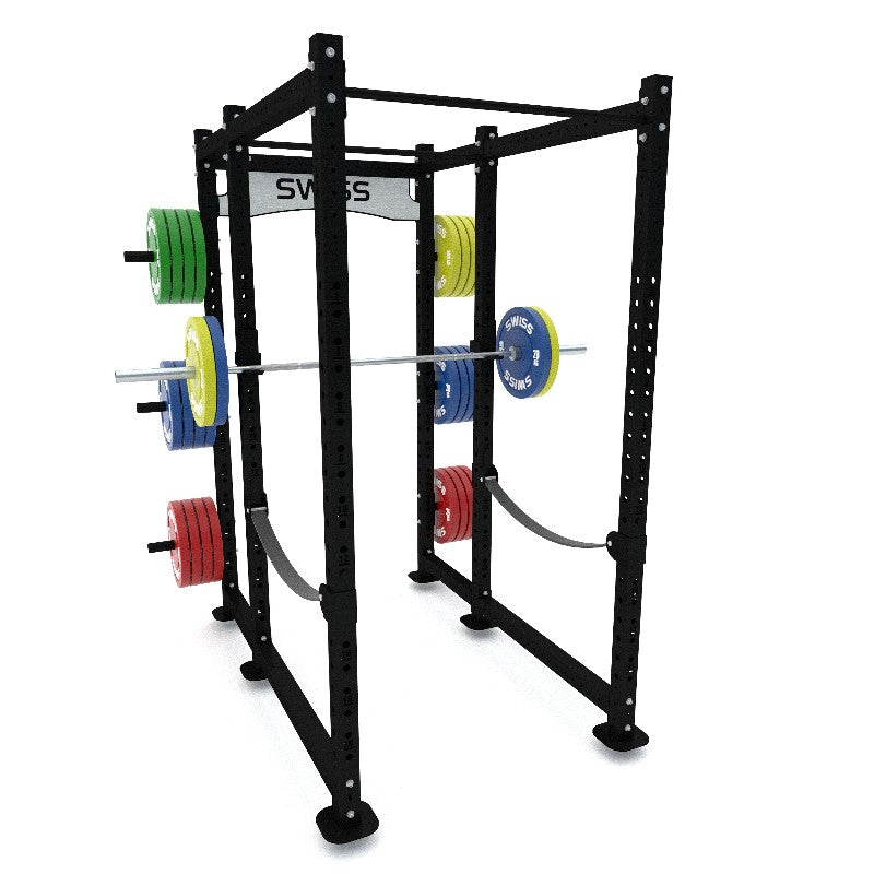 Swiss Power Rack with Plate Storage – Balance
