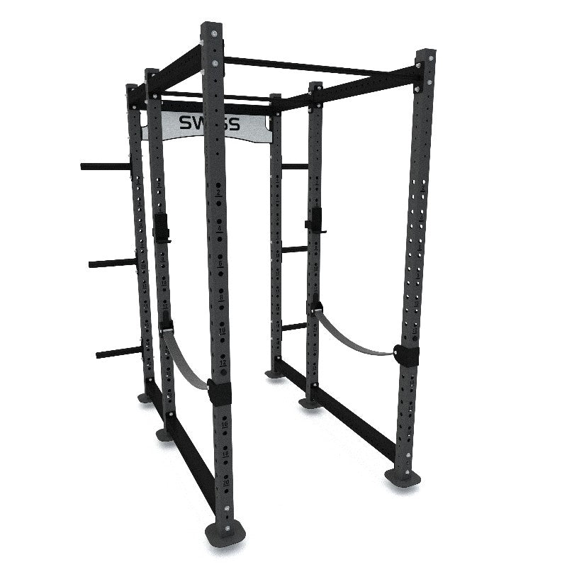 Swiss Power Rack with Plate Storage – Balance
