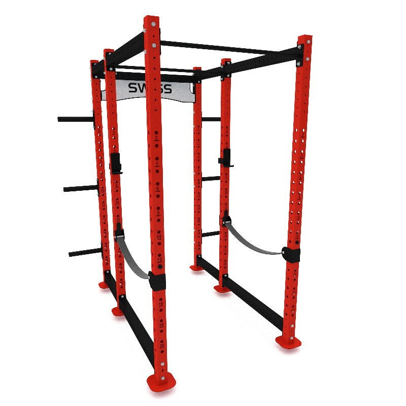 Swiss Power Rack with Plate Storage – Balance