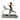 "Woman running on Star Trac 8TRX Treadmill"