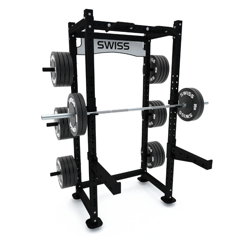 Swiss Half Rack with Weight Plate Storage – Balance
