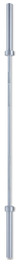 "ZIVA Olympic Chrome Bar 1.5m"