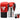 "RDX C2 BBBofC Approved Fight Boxing Gloves in red and white"