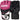 "RDX F12 MMA Grappling Gloves in Pink"