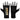 "RDX- HY Inner Gloves Hand Wraps in black"