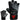 "RDX- L4 Deepoq Leather Gym Gloves black and grey"