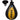 "RDX 2Y Boxing Speed Bag in black and yellow"