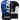 "RDX T6 MMA Sparring / Grappling Boxing Gloves in Blue"