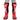 "RDX T7 Red Shin Instep Guards in red"